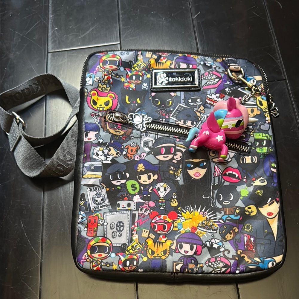 Tokidoki Character Print Shoulder Bag